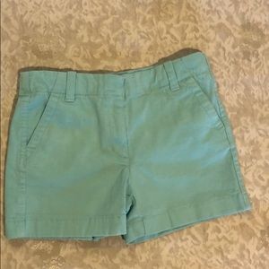 Vineyard vines girls turquoise shorts size 7